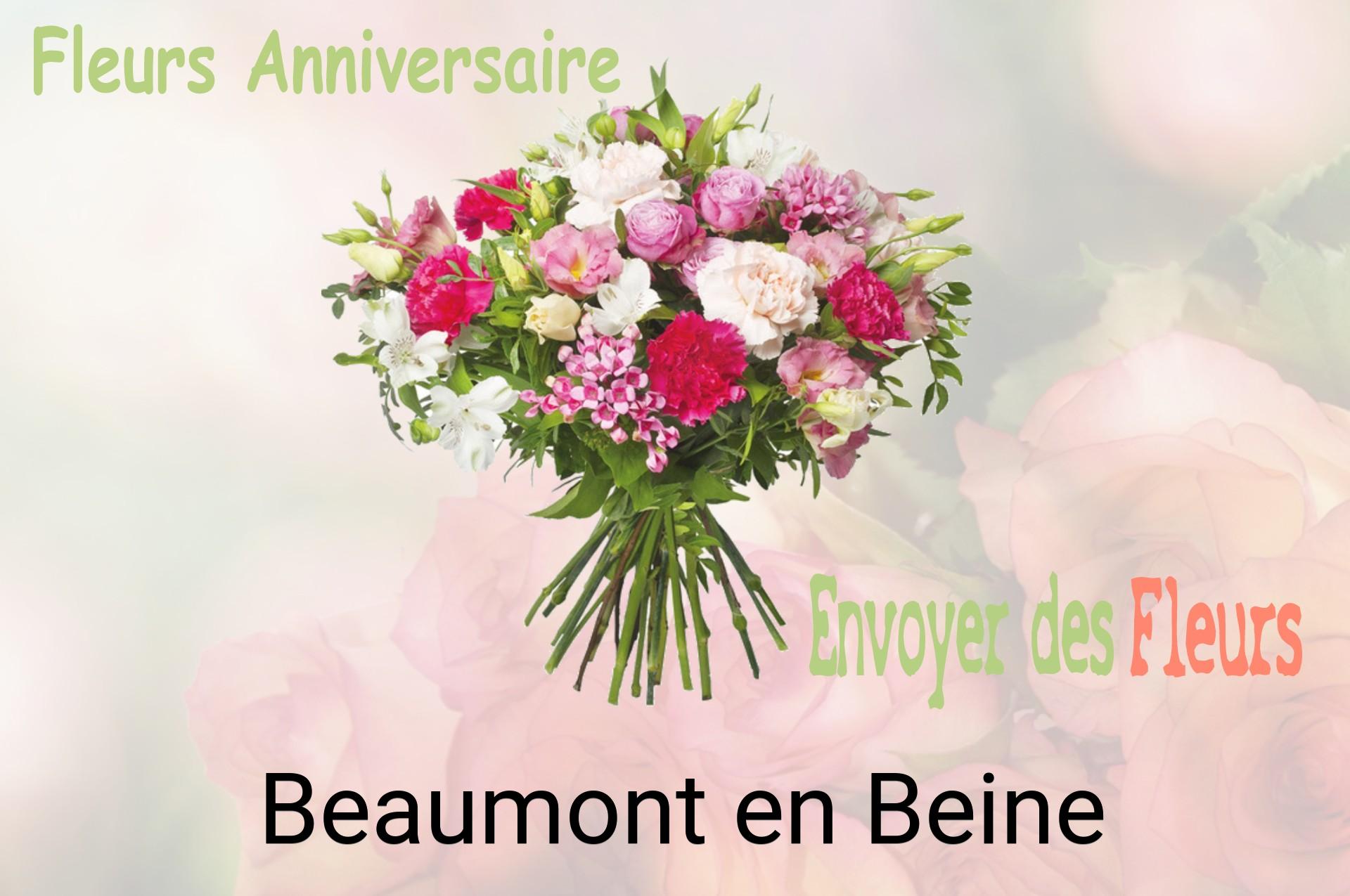 Bouquet de fleurs d’anniversaire livré à Beaumont-en-Beine